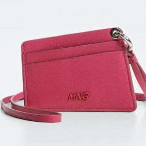 Mango Fuchsia Card Lanyard